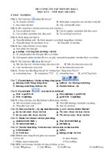 Đề cương ôn tập môn tin học 6 học kỳ 2  năm học 2011-2012
